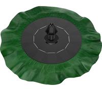 JOIEYOU Fontaine solaire Fontaine solaire d'extérieur 1.4W avec 7 jets Pompe de bassin pour étang Bain d'oiseaux Piscine Jardin (Lotus)