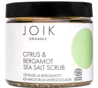 JOIK Organic Citrus & Bergamot Sea Salt Scrub - 240 g