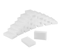 JOIKIT Lot de 100 éponges Magiques de Nettoyage en mélamine, éponge Magique en Melamine, Gomme Magique en mélamine pour Murs, Cuisine, Salle de Bain - 8 x 5 x 3 cm