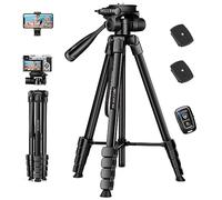JOILCAN Trepied Appareil Photo，171cm Trepied Smartphone en D'aluminium