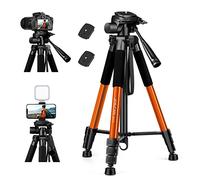JOILCAN Trepied Appareil Photo Aluminium pour Canon/Nikon/Sony/DSLR Caméra