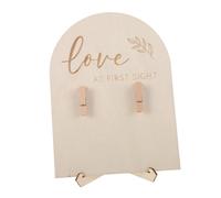 JOINPAYA 1 Ensemble Cadre photo à nourrisson fille monde jouets décorations annonce de grossesse de naissance album photo échographie cadre d'affichage photo bébé en bois