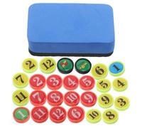 JOINPAYA 1 Ensemble De Fournitures Pour Tableau De Football : Aimants Multicolores Pour Joueurs, Marqueur Magnétique Pour Joueurs Avec Effaceur À Sec, Accessoires Pour Presse-