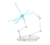 JOINPAYA 1 Ensemble Support de Figurine Présentoir pour Modèles et Action Figures avec Effets Spéciaux Facile et Compatibilité Flexible