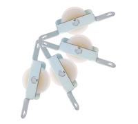 JOINPAYA 1 Jeu Kit De Réparation De Parasol avec Poulies Glissantes Accessoires Universels pour Parasol De Jardin À Mât Central Durable pour Entretien Extérieur Paquet De 4