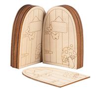 JOINPAYA 1 Jeu Porte De Fée Tableau De Messages Décoration Miniature pour Jardin pour Personnaliser Et Votre Espace Extérieur 20 Pièces