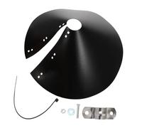JOINPAYA 1 Pièce Baffle Écureuil Durable pour Mangeoire à Oiseaux Protection Extérieure Rainproof pour Poteaux et Crochets de Jardin
