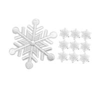 JOINPAYA 10 Écussons Thermocollants Flocons de Neige Brodés en Soie Artificielle Décoratifs et Multifonctions pour Vestes Paquet Chapeaux Patchs à Coudre pour Réparation et