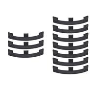 JOINPAYA 10 Pièces Clip de Support pour Plantes en Plastique Noir | Plieurs de Branches D'arbres, Usage Intérieur et Jardin, Résistance à Pression, Réutilisable