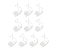 JOINPAYA 10 Pièces Clip Mural pour Plantes Grimpantes Fixation Murale | Évite L’enchevêtrement des Fleurs, Installation Facile, pour Lierre et Autres Vignes, Usage Intérieur sur Mur