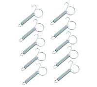 JOINPAYA 10 pièces Crochets à Ressort Inoxydable pour Porte de Cage pour Fixation de Cages à Animaux Poule Lapin Pigeon Accessoires et Durables