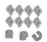 JOINPAYA 10 pièces Lot de Œillets Aluminium pour Tête de Débroussailleuse Détachées Compatibles Fixation Sécurisée pour Accessoires de Tondeuse à Gazon