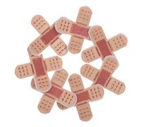 JOINPAYA 10 Pièces Pince à Cheveux Brodée de Croix Accent Cœur Marron, Accessoire Polyvalent et Confortable pour Coiffure Sécurisée, pour Fêtes et Usage Quotidien