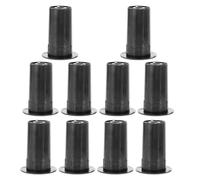 JOINPAYA 10 Pièces Tube D’évent pour Caisson de Basses 40mm en Abs | Ouverture 40mm, Noir, Installation Facile, Améliore les Graves, Compatible Plusieurs Marques