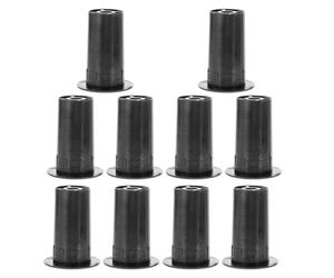 JOINPAYA 10 Pièces Tube D’évent pour Caisson de Basses 40mm en Abs | Ouverture 40mm, Noir, Installation Facile, Améliore les Graves, Compatible Plusieurs Marques