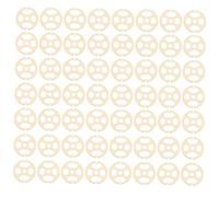 JOINPAYA 100pièces Boucles De Siège Auto Réglables Abs Pour Ajustement De Sangle Disques De Accessoires Pour Coussins De Siège Auto