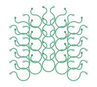 JOINPAYA 100pièces Clips de Support pour Plantes Vignes Plastique Attaches Robustes pour Tiges de Vignes et Plants Clips pour Fixation et Redressement des Branches de Plantes Résistants