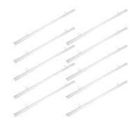 JOINPAYA 10pcs Barre de Rail D'affichage en Pvc pour Accroche Poster, Facile à Monter, Multi-usages, pour Affichage Publicitaire en Centres Commerciaux