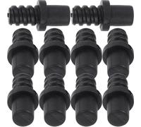 JOINPAYA 10pcs Brosses Wc et Supports Adaptateur pour Manche de Brosse de Toilette, Embout Fileté de Rechange en Plastique, Facile à Installer et Démonter pour Nettoyage de Salle de Bain