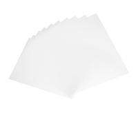 JOINPAYA 10pcs Feuilles de Pvc Rigide Transparent Effet Givré pour Cadres Photo et Bricolage, Film Plastique Épais et Résistant pour Formage sous Vide