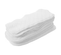 JOINPAYA 10pcs Inserts pour Couches Lavables en Coton Blanc, 9 Couches, Réutilisables et Lavables, Absorbants et Respirants pour Bébé, Protection Nuit
