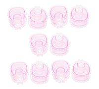 JOINPAYA 10pièces Boîtes Transparentes Pour Bonbons De Fête Contenants Mignons Pour Anniversaires Et Showers Pour Douceurs Et Souvenirs Mémorables