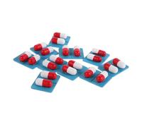 JOINPAYA 10pièces Capsules De Jouets Médecin pour Garçon Fille Jouets De Simulation Médicale Accessoires De Jeu De Rôle Docteur Stimule Imagination Créativité