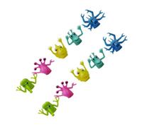 JOINPAYA 10pièces Marionnettes à Doigts Creatures Étranges Jouets Miniatures pour Jeux De Rôle Et Contes Styles Aléatoires