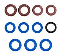 JOINPAYA 11 Pièces Kit Joints Toriques O-ring pour Pompe à Peinture sans Air Set de Joints Étanchéité pour Pulvérisateur à Airless