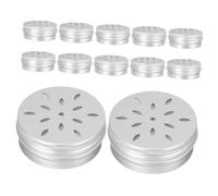 JOINPAYA 12 pièces Boîte Entraînement Flair Chien Aluminium avec Couvercles Perforés Outil Dressage Flair pour Petits Chiens Mallette Formation Odeur Pratique et Résistante