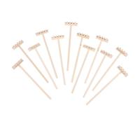 JOINPAYA 12 Pièces Mini Râteau de Jardin Zen Accessoire Élégant et Pratique pour Plateau à Sable Décoration Feng Shui de Bureau et Maison