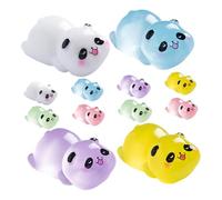 JOINPAYA 12 Pièces Ornements Papa Panda Jouets Panda Figurines en résine décorations de décor de