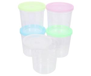JOINPAYA 12 pièces Transparent Betta Cups for Fish Farming and Flower Arrangements Plastic Jellyfish Cups Random Colors Couleur Aléatoire Couleur Aléatoire