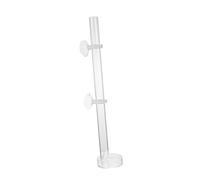 JOINPAYA 1ensemble Alimentation Transparente pour Aquariums avec Support Et Ventouse Tube De Nourrissage pour Crevettes Poissons Tropicaux Et Crustacés