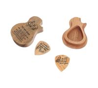 JOINPAYA 1ensemble Boîte pour Médiators De Guitare avec Plectrums Organisateur Pratique pour Musiciens Accessoire pour Guitaristes Et Amateurs De Musique