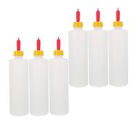 JOINPAYA 1ensemble Bouteille De Nourriture pour Agneaux De Biberons Sucettes Amovibles pour De Petits Animaux Nourrisseur pour Veaux Et