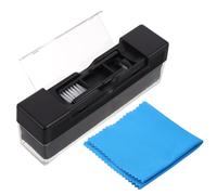 JOINPAYA 1ensemble Brosse De Nettoyage Vinyl avec Poils Doux Kit Anti-Statique pour Disques Vinyles Et Autres Accessoire pour Tourne-Disque