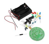 JOINPAYA 1Ensemble Kit de DIY de Roue de Tirage Ampoules LED pour Expériences de Soudure Compétences Électroniques