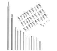 JOINPAYA 1ensemble Kit de Réparation Saxophone Basse Métal Solide avec Tiges Filetées Vis et Clou Conique pour Entretien Instrument de Musique