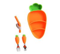JOINPAYA 1ensemble s Plats Pour Acier Assiette Compartimentée Pour Repas Bol De Salade Yaourt Couleur Aléatoire Et