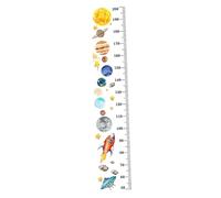 JOINPAYA 1pièce Autocollant Mural Amovible Avec Échelle De Pour Garçon Fille Décoration Ludique Pour Chambre Salon Salle De Bain Sticker Décoratif à Et Réutilisable