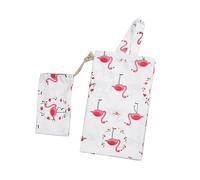 JOINPAYA 1pièce Couverture Allaitement Coton Pour Écharpe Allaitement Avec De Rangement Pour Extérieur Flamingo