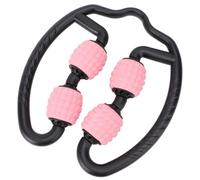 JOINPAYA 1pièce Massage Roller Musculaire Multifonction Tpe Relaxant pour Muscles et Articulations Bâton de Massage Portable pour Fitness et Yoga Usage Homme Femme Rose Sakura