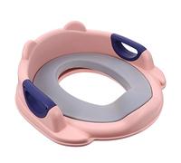 JOINPAYA 1pièce Réducteur De Toilette Garçon Fille Antidérapant Pu Avec Dossier Et Coussinet Siège Adapté Pour Garçons Et Filles Confort Optimal Pour Apprentissage Propreté