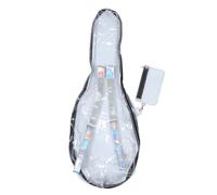 JOINPAYA 1pièce Sac à Transparent pour Guitare avec Double Bretelles Étanche Et Pratique Housse pour Guitare Acoustique Et Électrique Transport Facile Design Créatif