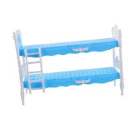 JOINPAYA 1pièces Miniature Lit Superposé pour Poupées Accessoires De Maison De Poupées Design De Lit Double pour Jeux Imitation pour Garçon Fille Et Filles