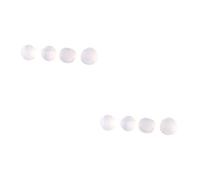 JOINPAYA 2 Ensembles Bouchons D'oreille En Silicone Doux Baignade Enfants Réutilisable Bouchon D'oreille Étanche Bouchons D'oreilles De Natation Pour Hommes Boules Quies Blanche 2 Paires*2