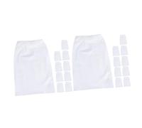 JOINPAYA 2 Ensembles Filtre À Piscine Écumoire Filtres Filtrants À Panier Filtrant Skimmer Piscine Chaussette Filtrante Chaussettes De Filtre À Panier Nylon Blanche 10 Pièces * 2