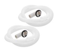 JOINPAYA 2 Ensembles Kit de Drainage pour Systèmes de Climatisation Tuyau en Pvc et Raccord Coudé en Abs, Installation Facile et Étanchéité Garantie pour Climatiseur Portable