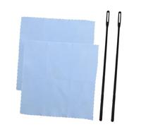 JOINPAYA 2 ensembles Kit de Nettoyage pour Flûte Portable avec Tiges et Chiffon de Polissage Accessoire pour Entretien Précis des Instruments à Vent pour Musiciens et Couleur Aléatoire